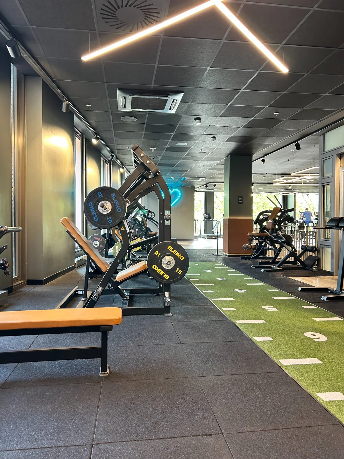 EVO Fitness Wiesbaden Trainingsfläche